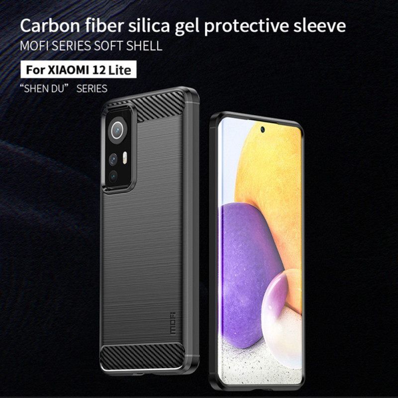 Θήκη Xiaomi 12 Lite Mofi Brushed Carbon Fiber